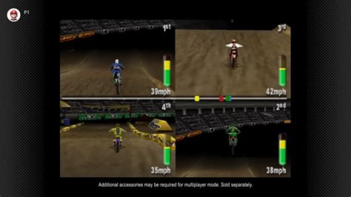 Excitebike 64 landing on Nintendo Switch