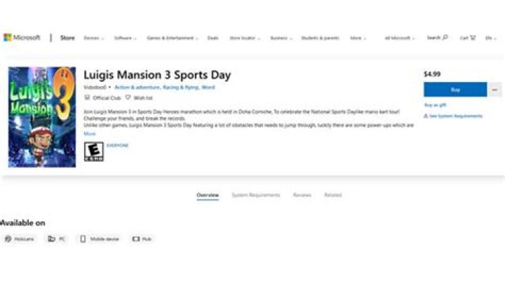 Fake Switch Games Circulating On Microsoft Store