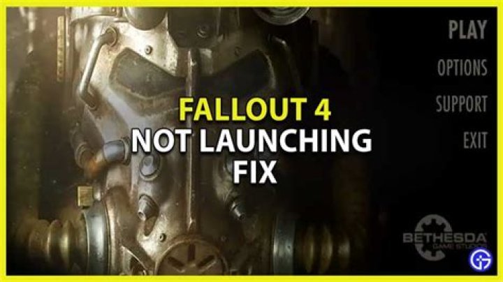 Fallout 4 Black Screen & Game Not Launching Fix
