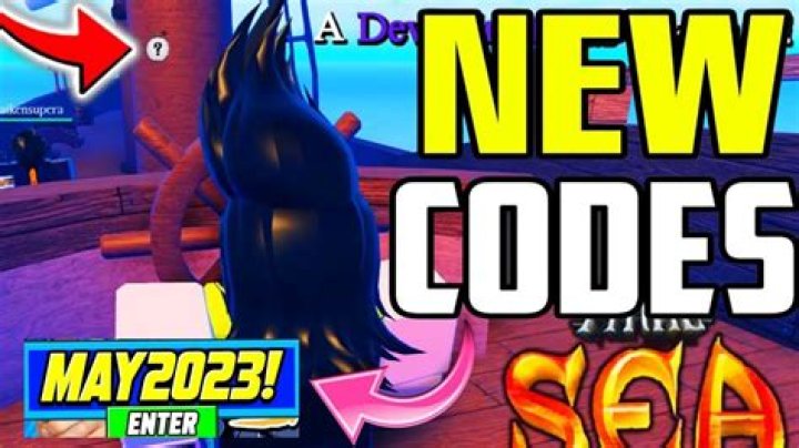 Final Sea codes (May 2023)