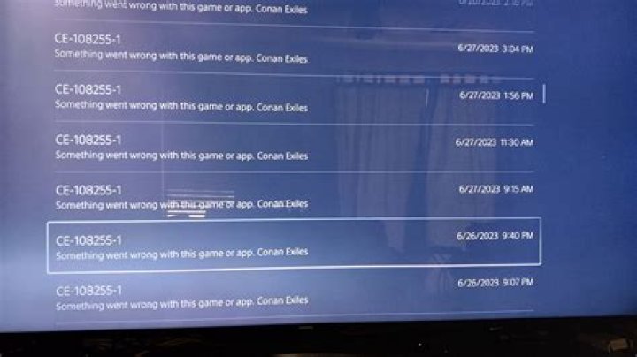 Fixing PS5 Error Code CE-108255-1