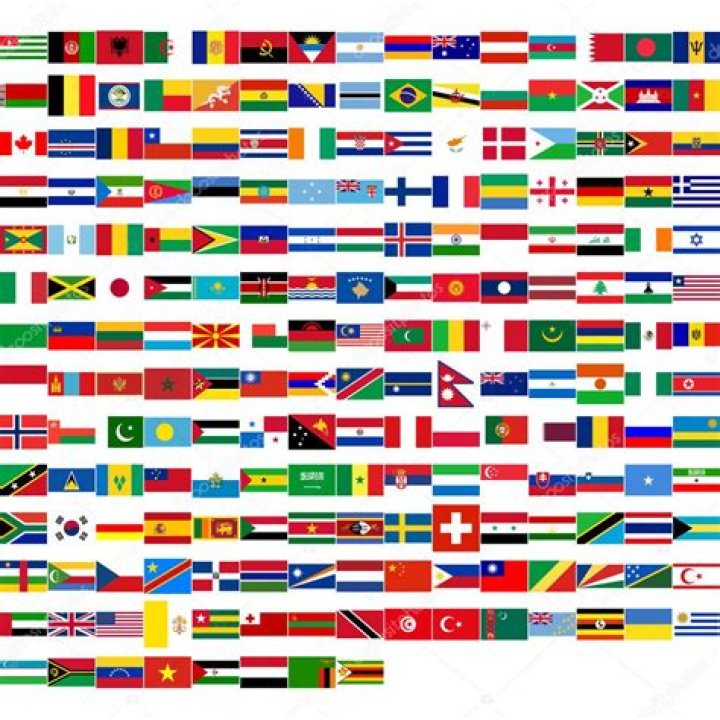 Flags of Asia, Europe & Oceania