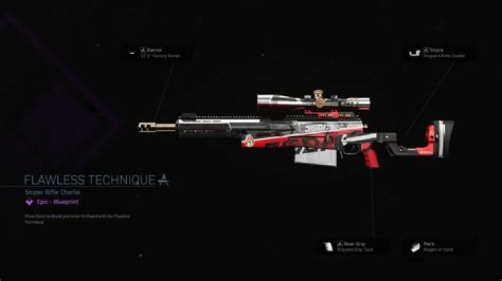 Flawless Technique | COD Warzone and Modern Warfare Weapon Blueprint