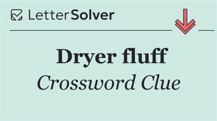 Fluff Crossword Clue
