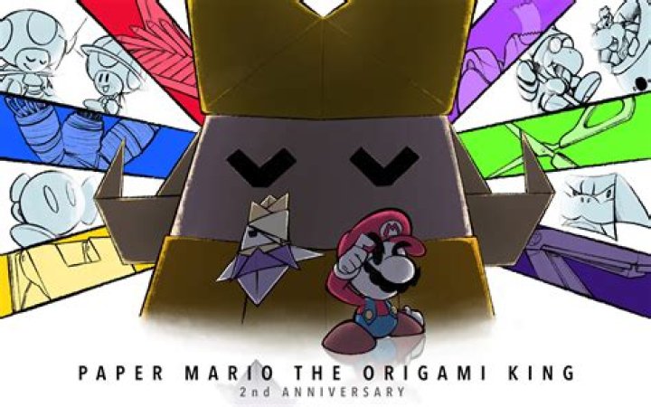 Fnf Vs Paper Mario: The Origami King