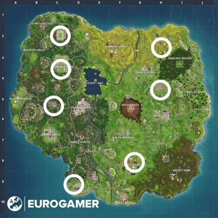 Fortnite pitch locations: Where to Score a goal on different pitches