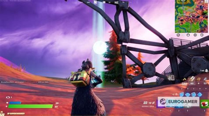 Fortnite Scout a UFO crash site: How to scout a UFO crash site in Fortnite