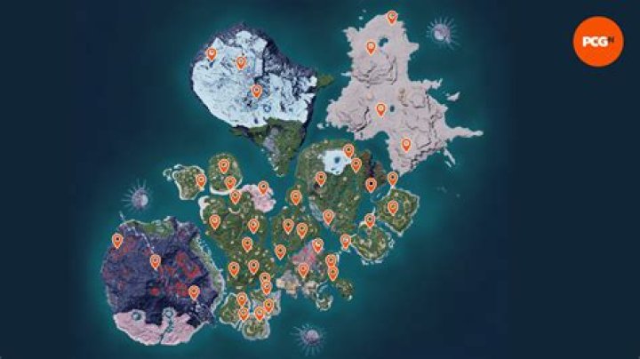 Full Map Size And Locations