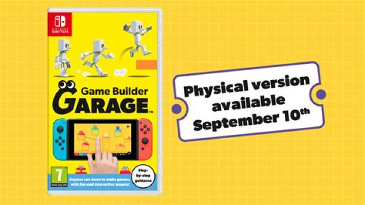 Game Builder Garage gets a boxed version in September