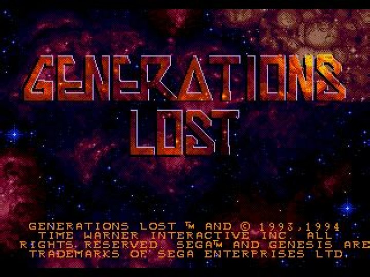 Generations Lost (1994) - MobyGames