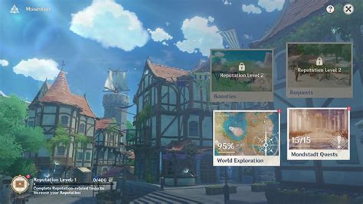 Genshin Impact City Reputation System Guide