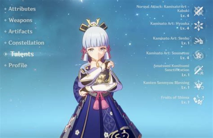 Genshin Impact: Kamisato Ayaka Talent Guide