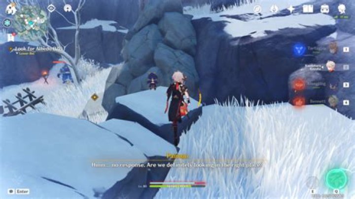 Genshin Impact Lost in the Snow Quest