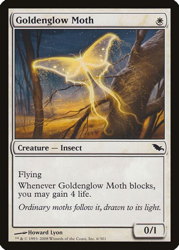 Goldenglow Moth | Planeswalker Symbol Reprints