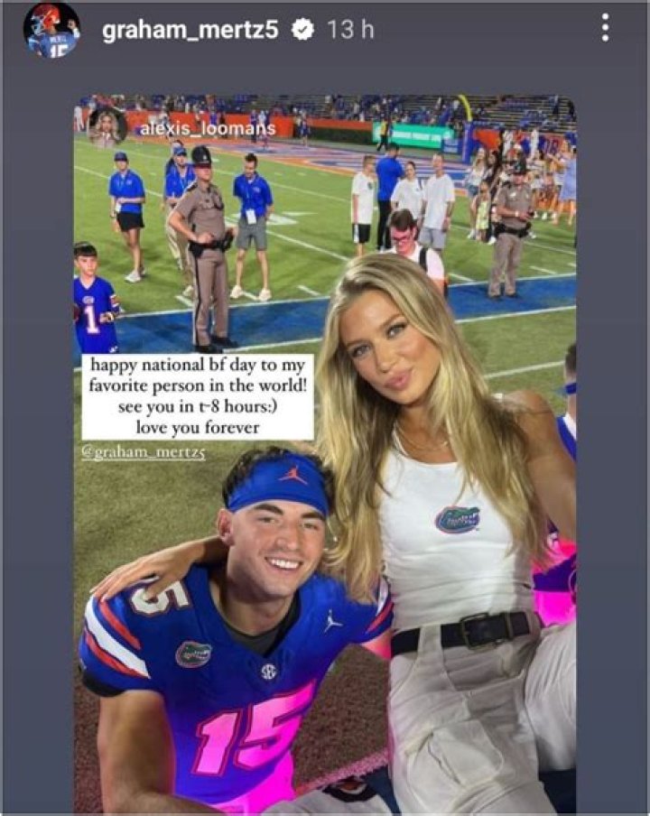 Graham Mertz’s Girlfriend Alexis Loomans Goes Viral Before Florida Game