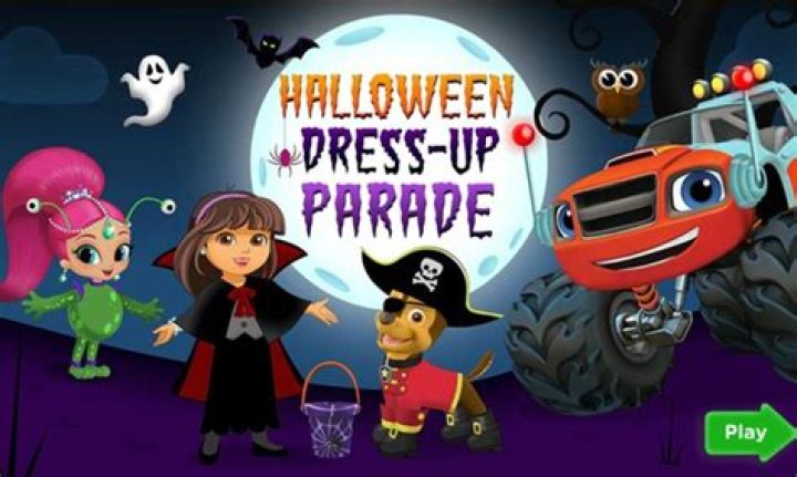 Halloween Dress Up Parade - Nickelodeon Games
