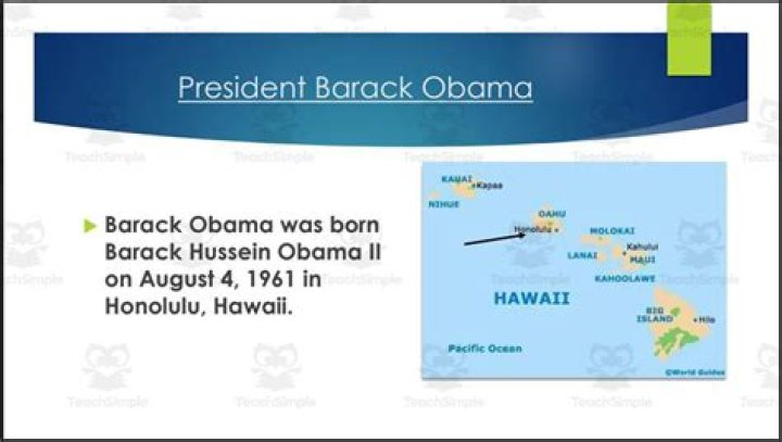 Hawaiian island where Barack Obama was born Crossword Clue and Answer