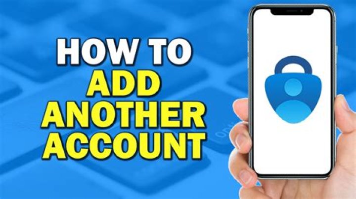 How to add another account to PS5