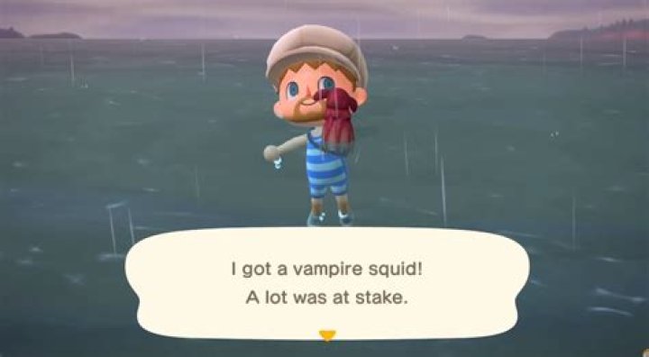 How to catch a Vampire Squid in Animal Crossing: New Horizons