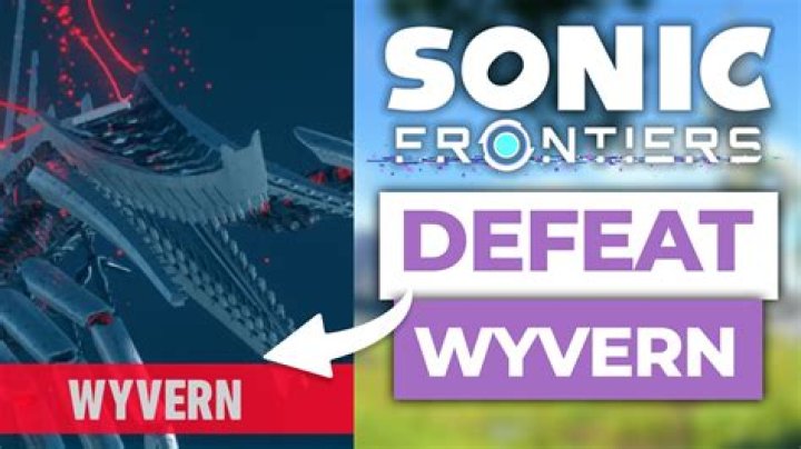 How to defeat the Wyvern in Sonic Frontiers