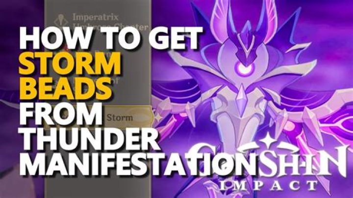 How to farm Storm Beads in Genshin Impact?