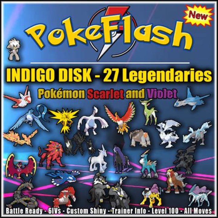 How to Find All Legendary Pokemon in The Indigo Disk