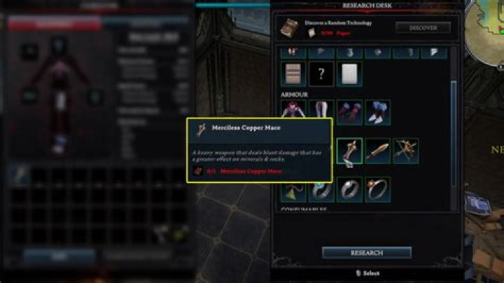 How To Get And Craft Merciless Copper Mace in V Rising
