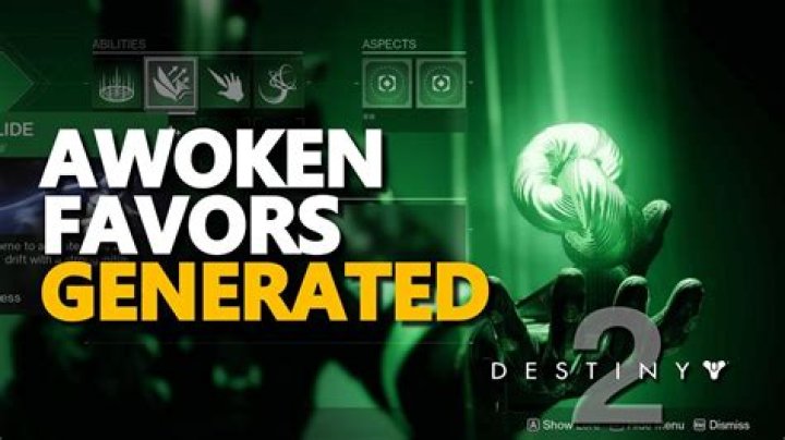 How To Get Awoken Favors in Destiny 2