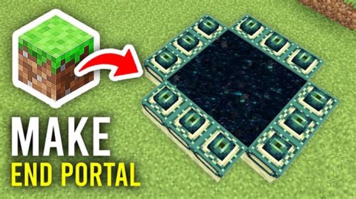 How to make an End Portal in creative Minecraft