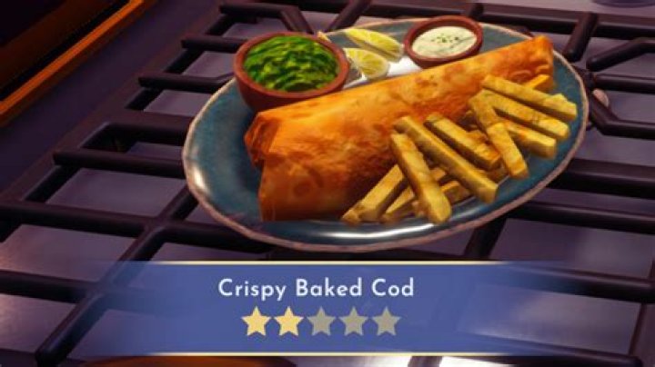 How to make Crispy Baked Cod in Disney Dreamlight Valley