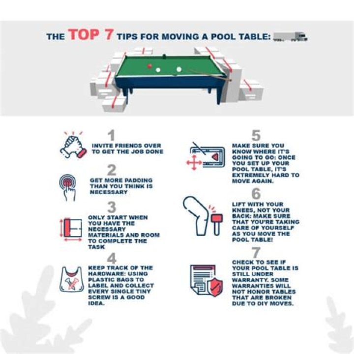 How To Move A Pool Table