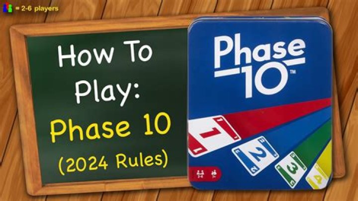 How to play Phase 10 | Official Rules
