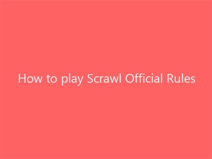 How to play Scrawl | Official Rules