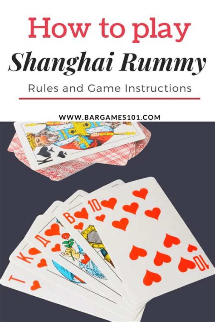 How to Play Shanghai Rummy: Rules and Game Instructions