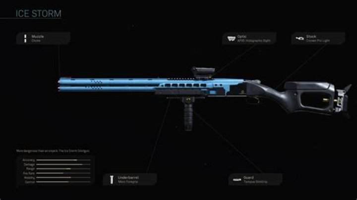 Ice Storm | COD Warzone and Modern Warfare Weapon Blueprint