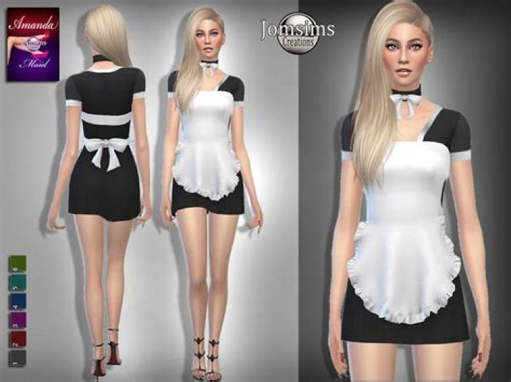Is there a maid outfit in The Sims?