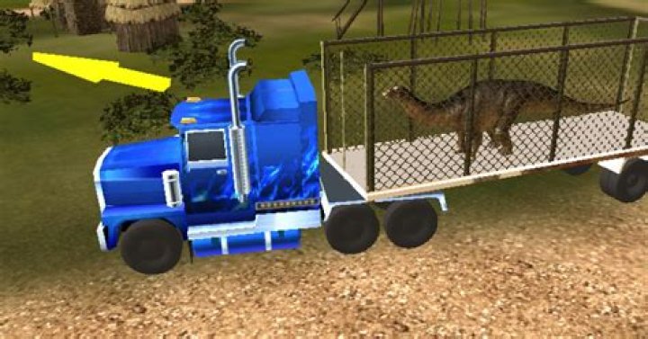 Jurassic Dino Transport Truck - Truck Games