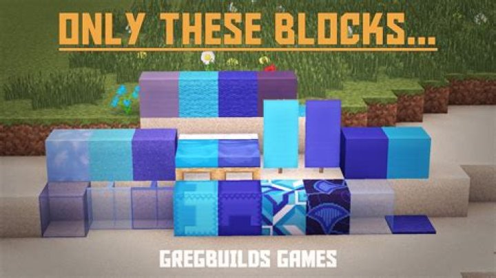 Light Blue blocks in Minecraft : Gamer Geeks