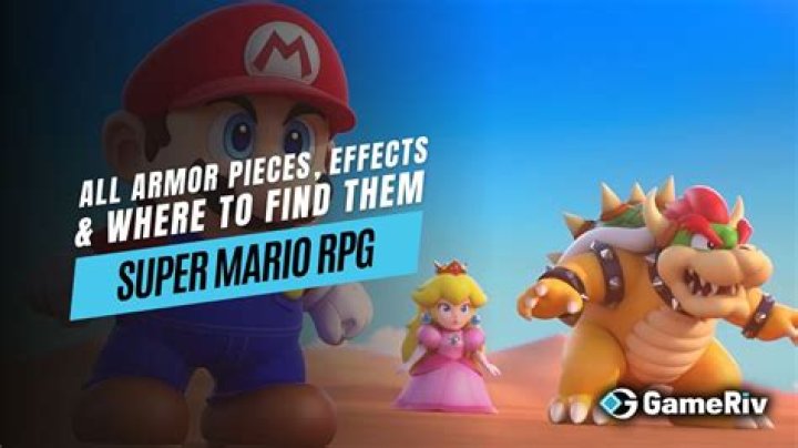 List of All Armor Pieces in Super Mario RPG
