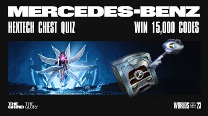 LoL Worlds 2023 Mercedes Benz Hextech Chest Challenge