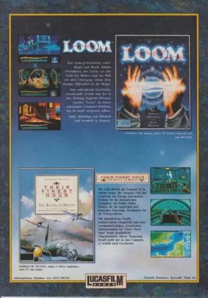 Loom (1990) - MobyGames