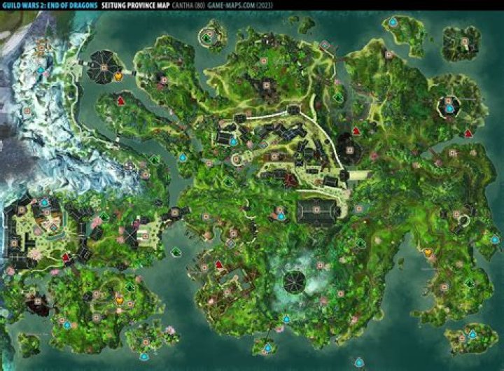 Lornar's Pass Map Guild Wars 2