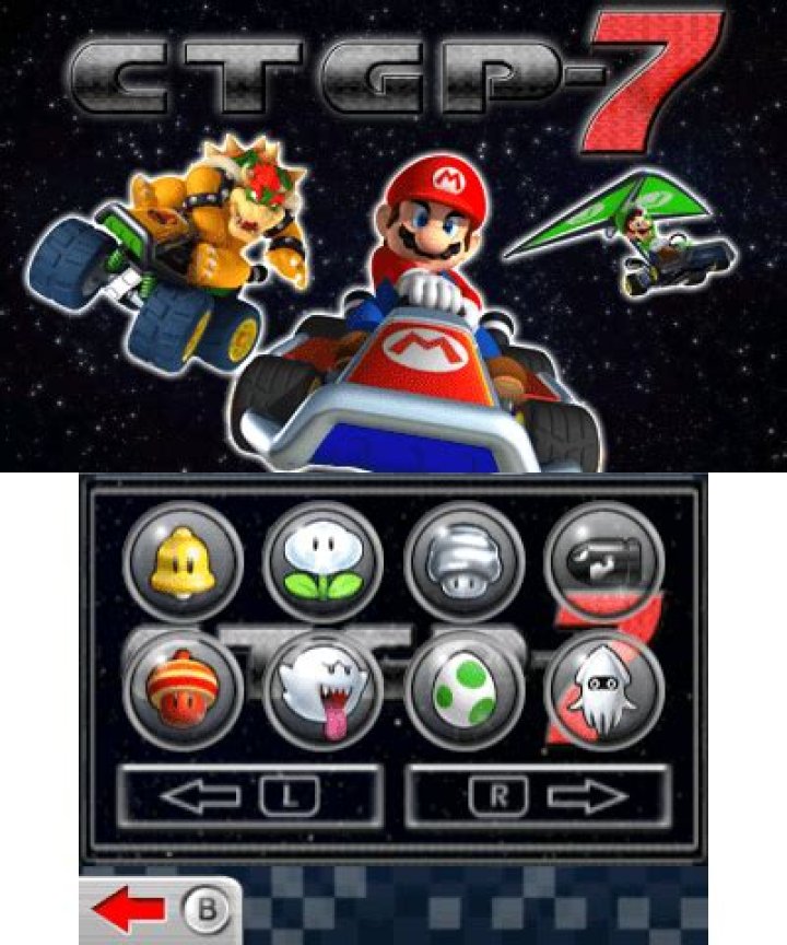 Mario Kart 7 - Custom Track Grand Prix 7 3DS