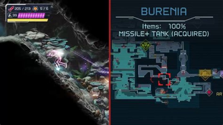 Metroid Dread Burenia items walkthrough - 100% completion guide