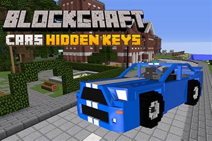 Minecraft Cars Hidden Keys - Minecraft Games ⛏️