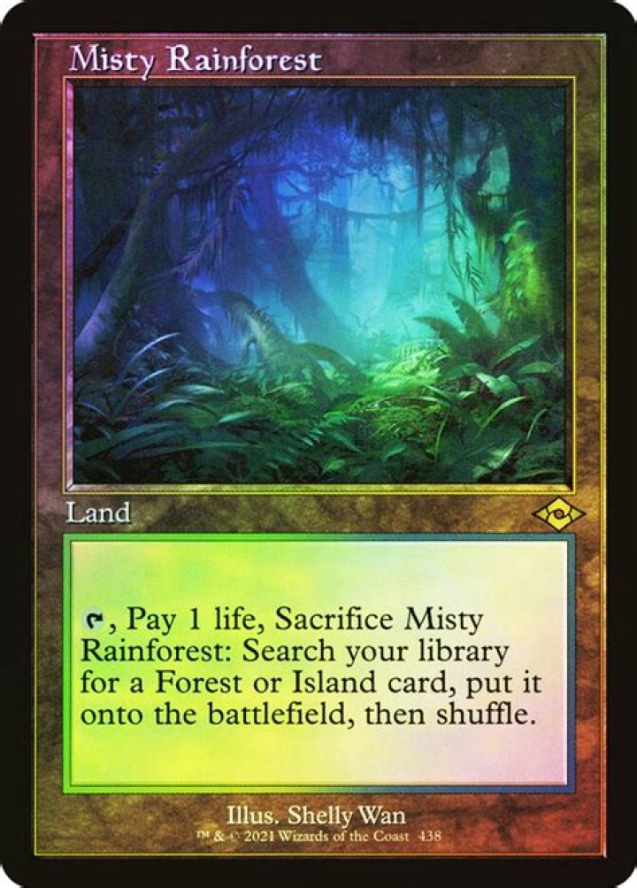 Misty Rainforest (Retro Frame) | Modern Horizons 2 - Retro Frame