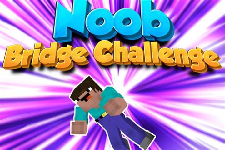 Noob Bridge Challenge - Minecraft Games ⛏️