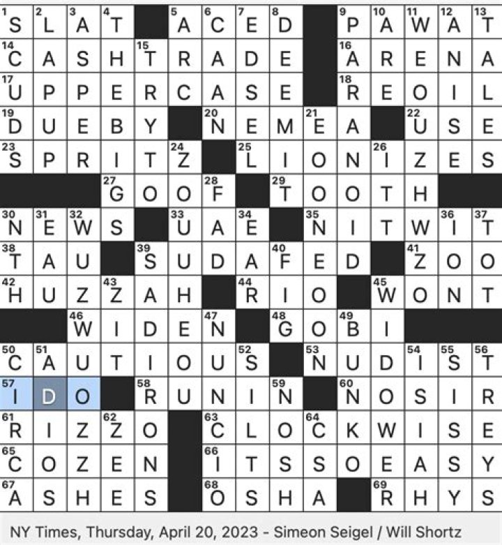 NYT Crossword Puzzle Answers – Updated Daily! (June 2022)