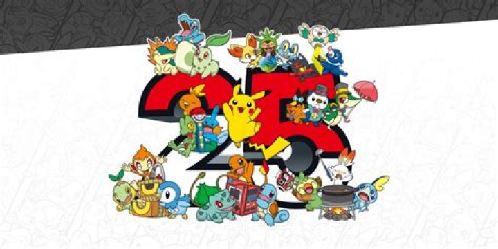 Official Pokémon YouTube channel releases a Pokémon 25th Anniversary video celebrating the franchise's history