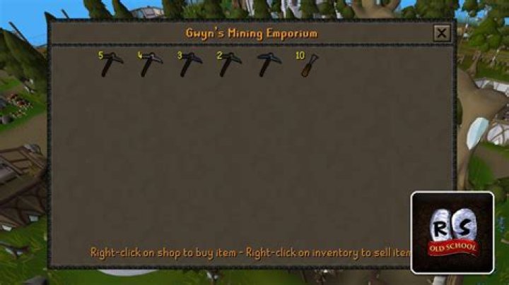 Old School RuneScape (OSRS) — Where to Buy Pickaxes